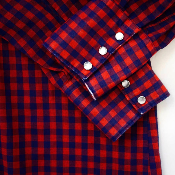 Vintage Lee Single Needle Pearl Button Down Western Shirt - Picture 5 of 5